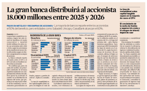 Expansión. Resultados banca española 2025