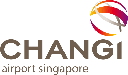 Changi Airport logo with a multicolor ribbon mark and “airportsigapore” text, used in discussions of airport economics and revenues.